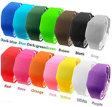 LED silicon watches