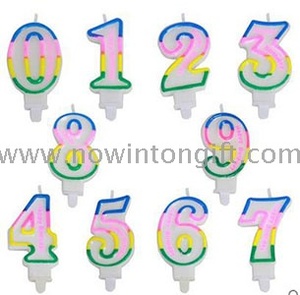 number candle